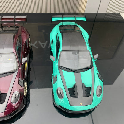 MINICHAMPS 1/18 Porsche 911 992 GT3RS Simulation Alloy Car Model Collection Price 1389-1428yuan