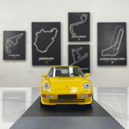 MINICHAMPS 1/18 Porsche 911 RS (993) - 1994 Yellow 155061120