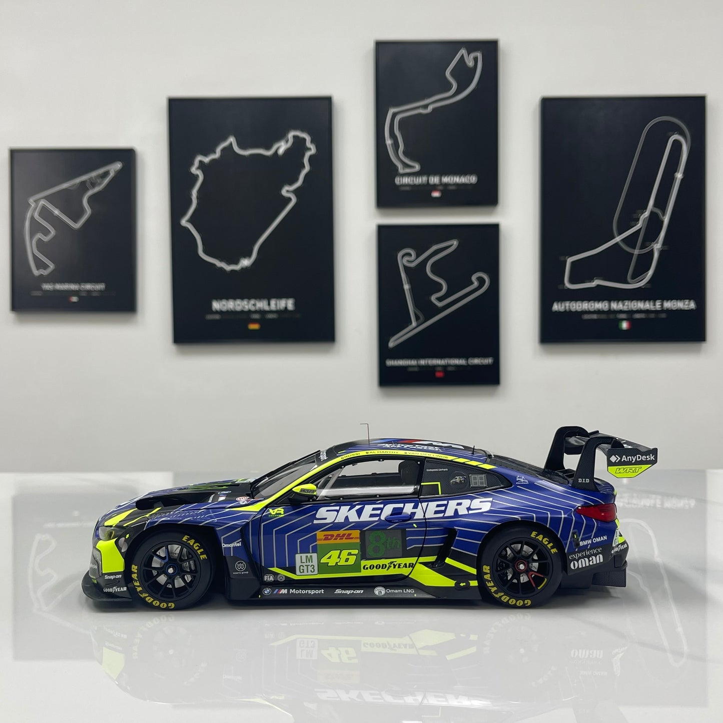 MINICHAMPS 1/18 BMW M4 GT3 EVO – TEAM WRT – 6H IMOLA 2025 Blue Livery 110252246