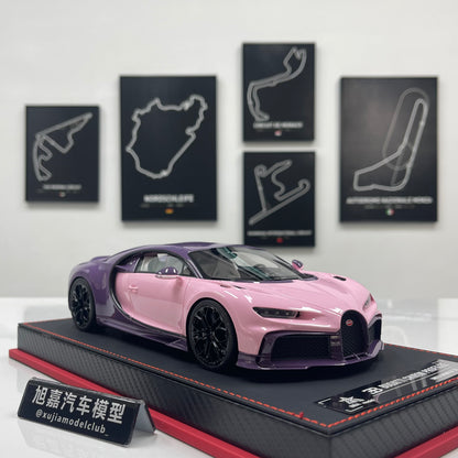 BBA MODEL 1/18 Bugatti Chiron Profilée – Pink