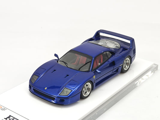 SCM 1/43 Ferrari F40 Blue Resin Limited Edition Model