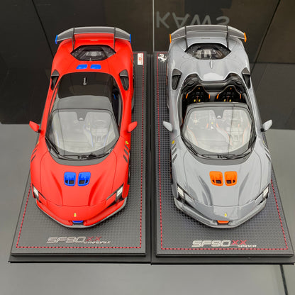 Ferrari SF90 XX Stradale, edición limitada, modelo coleccionable, escala 1/18