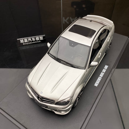 GT Spirit 1/18 AMG C63 GTR silver 2024 resin car model collection ornament