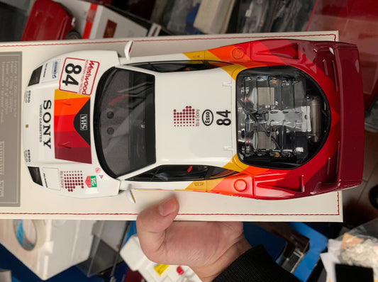 DG 1/18 Ferrari F40 White Sony decals