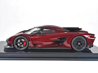 Frontiart 1/18 Koenigsegg Jesko Absolute Edition Carbon Black Simulation Car Model