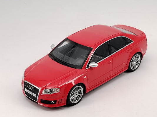 OTTO 1/18 Audi RS4 B7 4.2 Red Simulation Car Model