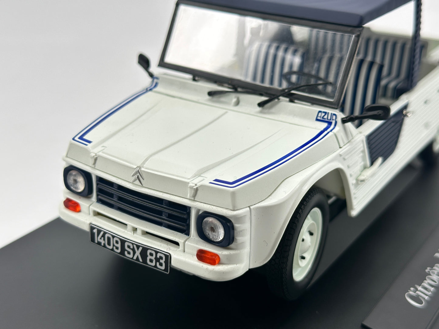 Norev 1/18 Citroën Mehari 1983 Azur White Car Model Ornaments
