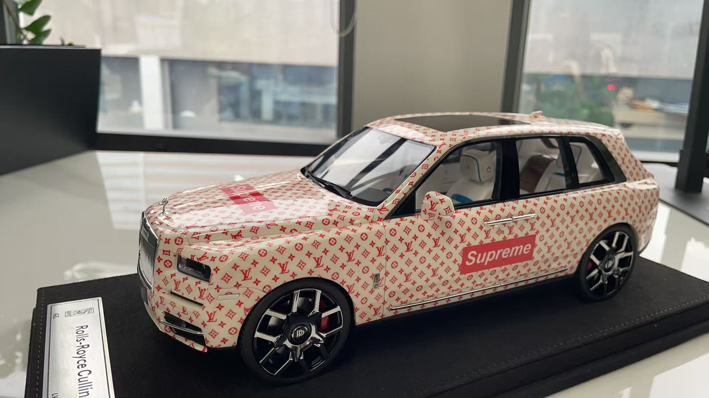 GL 1/18 Rolls-Royce Cullinan Simulation Model Car