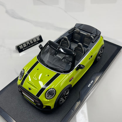 OTTO 1/18 MINI JCW Cabrio Zesty Yellow OT1303