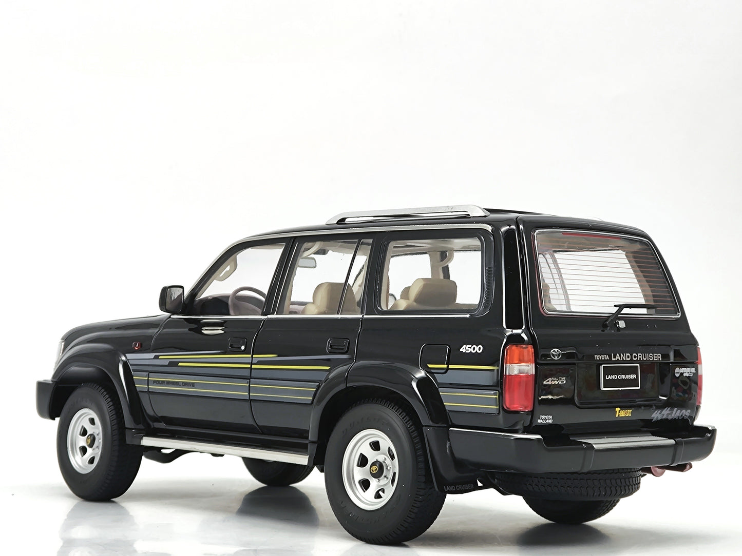 Kengfai 1/18 Toyota Land Cruiser LC80 Alloy Off-Road Car Model Ornaments