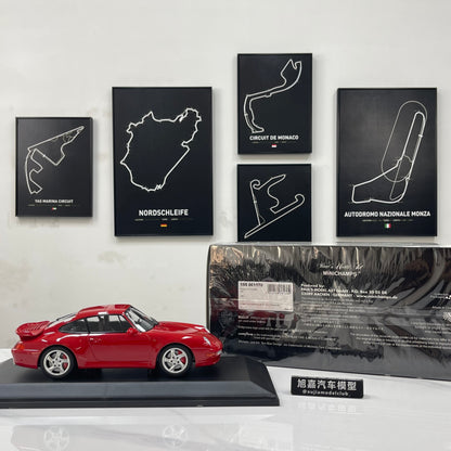 MINICHAMPS 1/18 Porsche 911 (993) Turbo (1995) Red 155061170