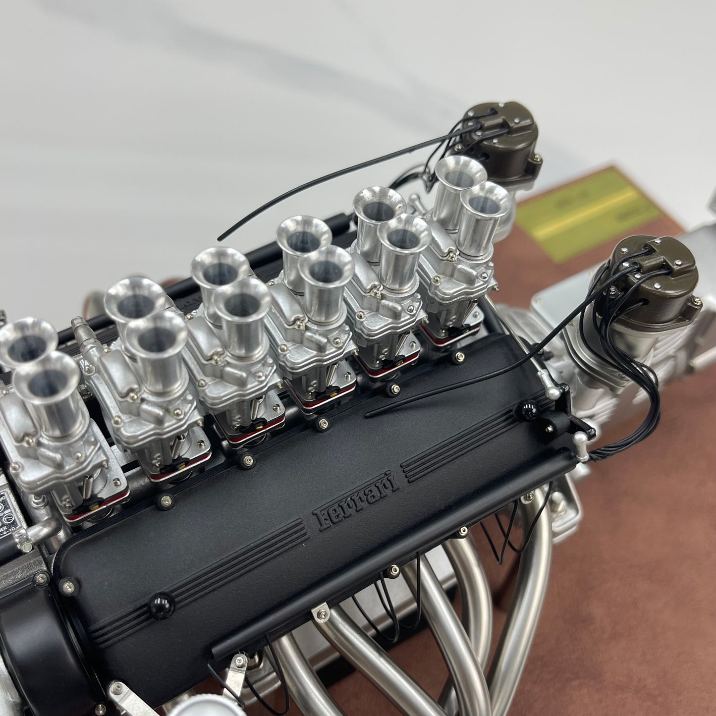 First Model 1/6 Ferrari 250 GTO Engine (Grey) FM06002