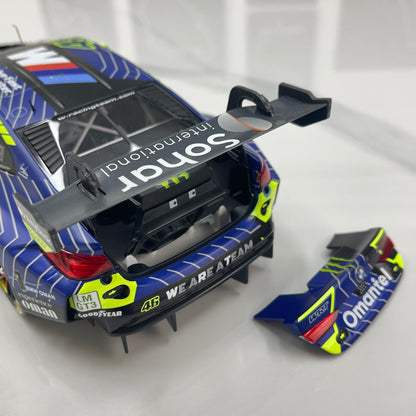 MINICHAMPS 1/18 BMW M4 GT3 EVO Team WRT 24H Le Mans 2025 Blue/Yellow Livery 110252346