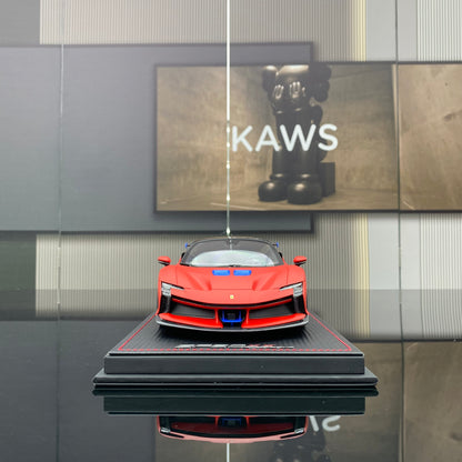 Ferrari SF90 XX Stradale, edición limitada, modelo coleccionable, escala 1/18