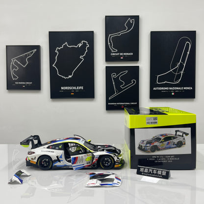MINICHAMPS 1/18 BMW M4 GT3 TEAM WRT 12H BATHURST 2025 White Paint 110252046