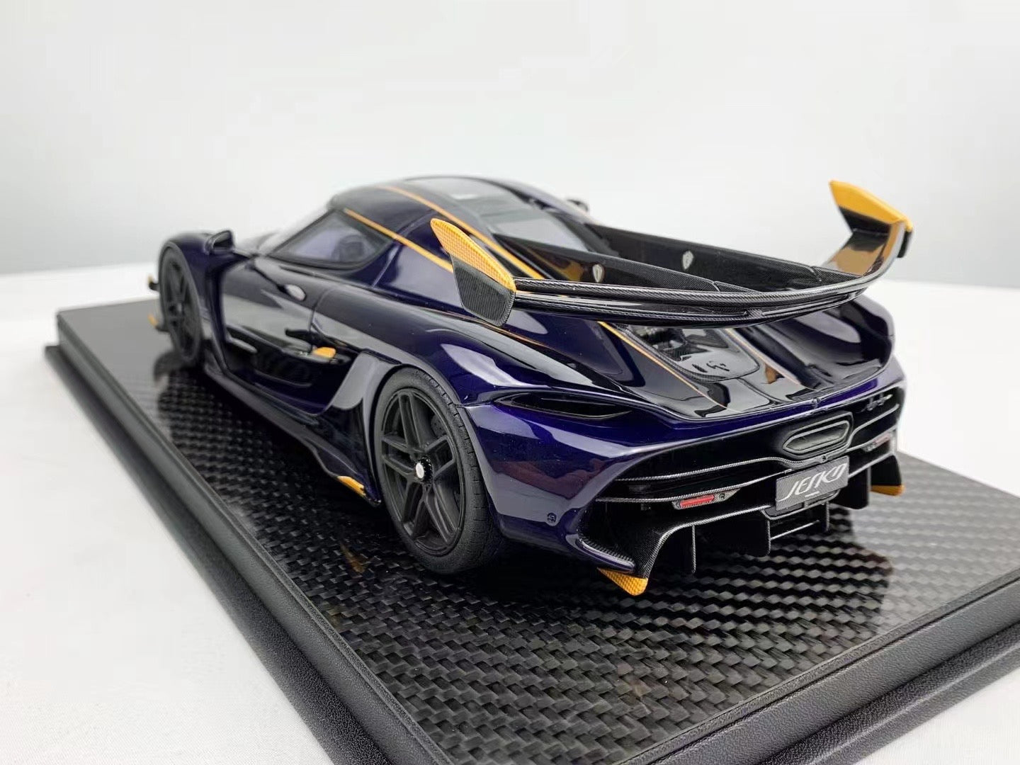 pre-sell Frontiart 1/18 Koenigsegg Jesko Blueberry Candy FA Limited Edition Simulation Car Model Ornament
