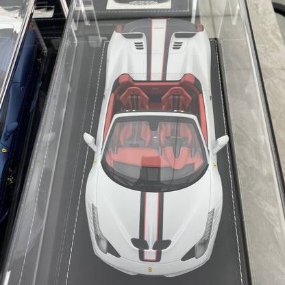 Modelo HH 1/18 Ferrari 458 Speciale Aperta, adornos de modelo de coche de simulación