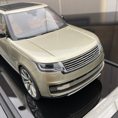 MOTORHELIX 1/18 Land Rover Range Rover Honor Creation Extended Edition Car Model Birthday Gift Ornament Gift