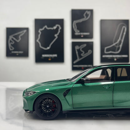 TSM MODEL 1/18 BMW M3 Touring (Isle of Man Green) TSM181030