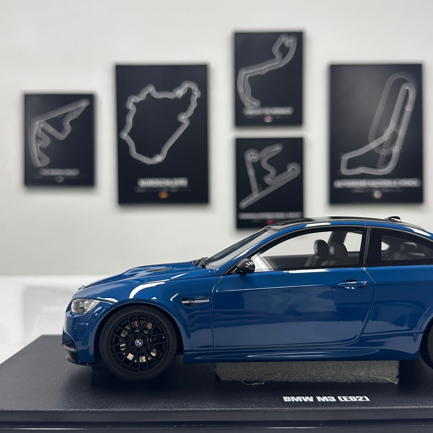 GT Spirit 1/18 BMW M3 E92 Blue GT941