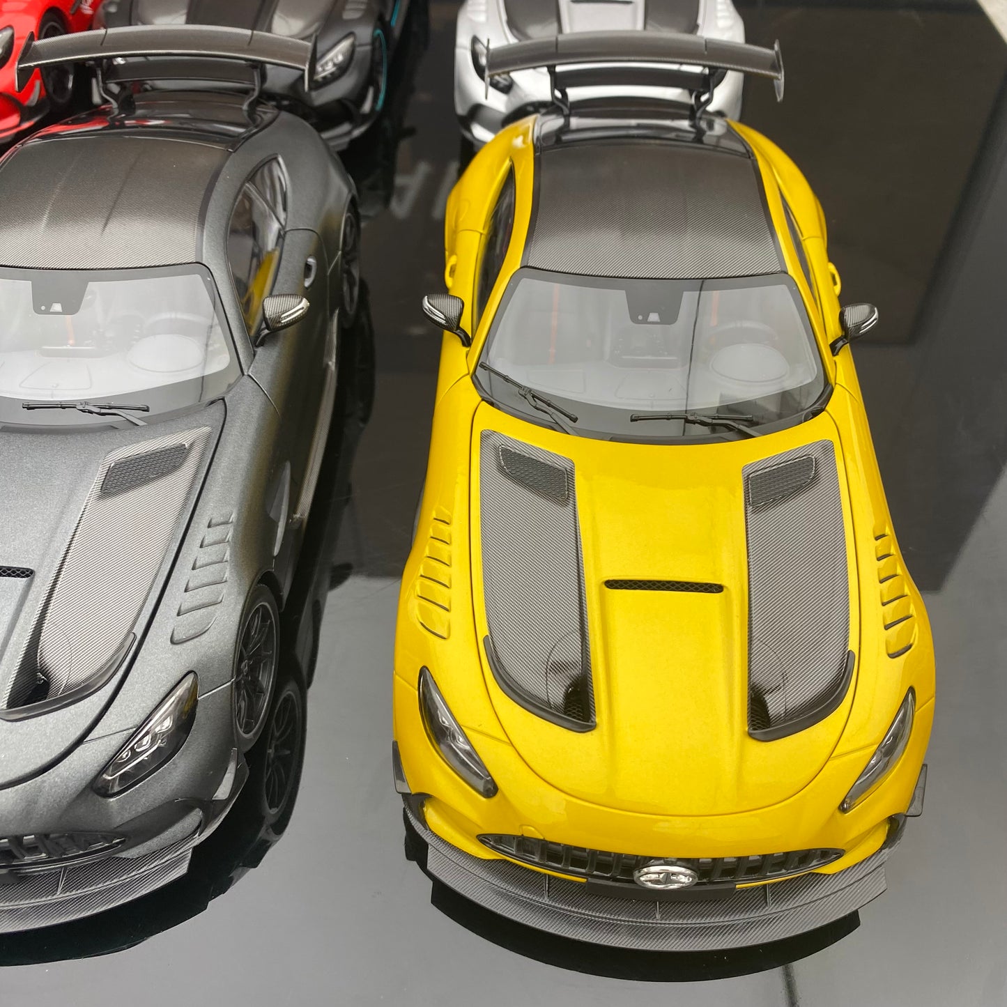MINICHAMPS 1/18 Mercedes-Benz AMG GT Black SERIES alloy fully open price 1380-1428yuan
