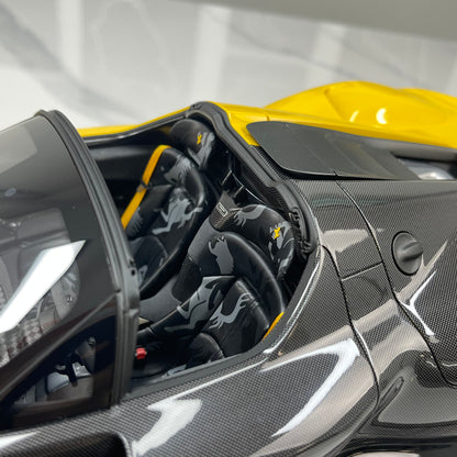 BBR 1/12 Ferrari SP3 Daytona 599+1 Spider Modena Yellow BBR1217O