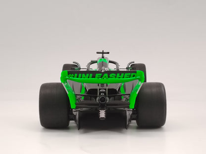 MINICHAMPS 1/18 STAKE F1 TEAM KICK SAUBER C44-VALTTERI BOTTAS Black-Green Livery Alloy Car Model 117240177