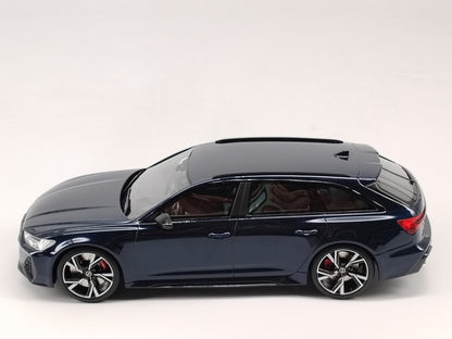 TOPSPEED 1/18 Audi AUDI RS6 AVANT Simulation Car Model Ornaments Closed