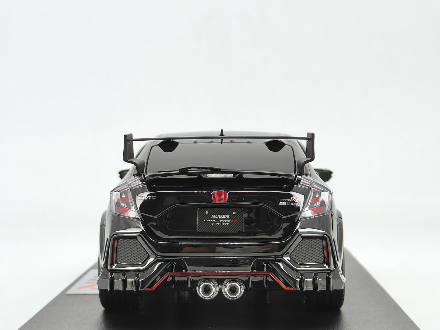 POPRACE 1/18 Honda FK8 Mugen Civic Type R Blue Birthday Gift Car Model