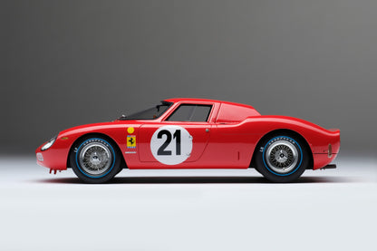 Amalgam 1/18 Ferrari 250 LM-1965 Le Mans Champion Simulation Car Model