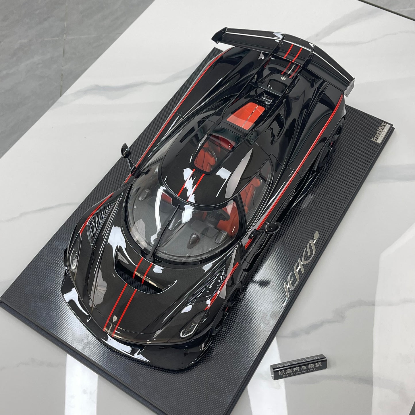 FRONTIART 1/8 Koenigsegg Jesko Full Carbon Limited Edition Model Car