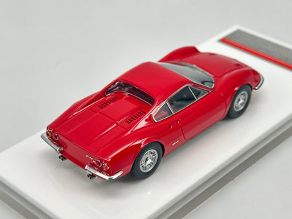 SCM 1/43 Ferrari Dino 246 GT Red Simulation Car Model