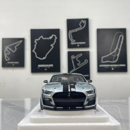 AUTOart 1/18 Ford Mustang Shelby GT500 Silver 73096