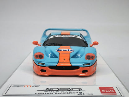 SCM 1/43 Ferrari F50 Gulf Simulation Model Car