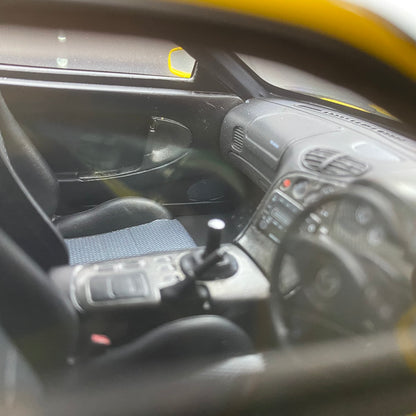 OTTO 1/18 Mazda RX7 FD TYRE R yellow limited edition car model ornament gift