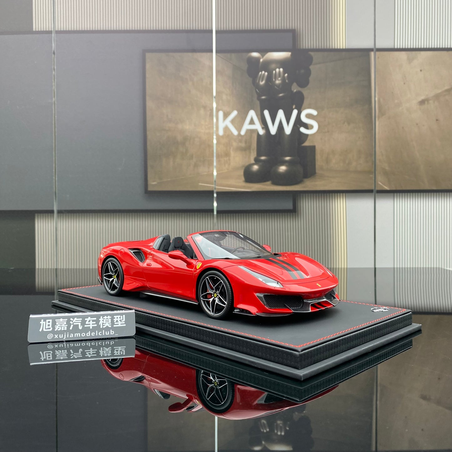 BBR 1/18 Ferrari 488 pista Spider convertible limited edition car model