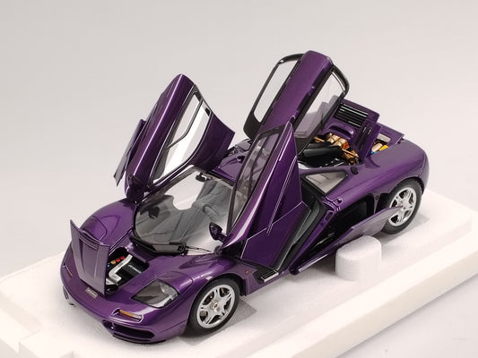 LCD 1/18 McLaren F1 XP5 Pearl Purple All-Opening Alloy Car Model