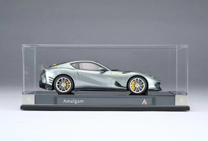 Amalgam 1:18 Ferrari 812 Competizione Cockburn Gray Resin Model