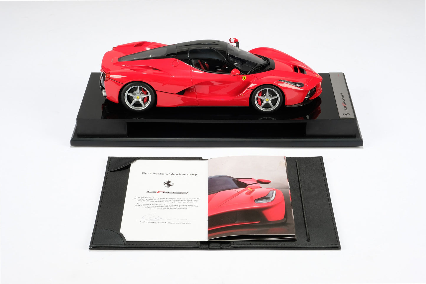 Amalgam 1/18 Ferrari LaFerrari simulation car model ornaments