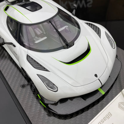 FRONTIART FA 1/18 Koenigsegg Jesko white limited edition car model ornament