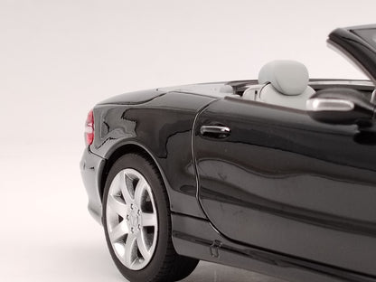 Norev 1/18 Mercedes SL 500 2003 black alloy car model ornaments birthday gift