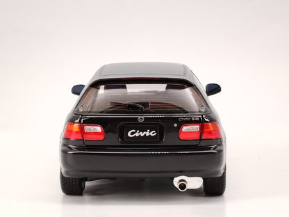 LCD 1/18 Honda EG6 SiR (SiRII) in Black, Die-cast Model Car Collectible