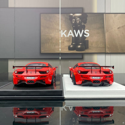 BBA CAR MODEL 1/18 Ferrari 458 GT simulation car model ornaments