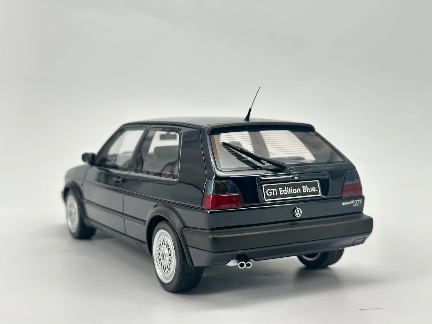 OTTO 1/18 Volkswagen GOLF MK2 GTI EDITION Blue Resin Model Car