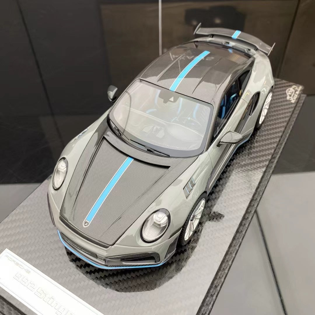 New Arrival VIP 1/18 Porsche 992 Stinger GTR Grey Price 328$