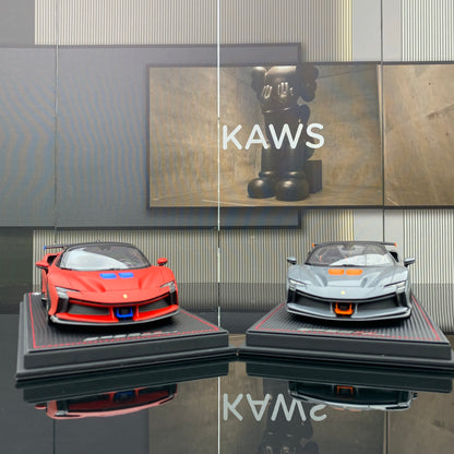Ferrari SF90 XX Stradale, edición limitada, modelo coleccionable, escala 1/18