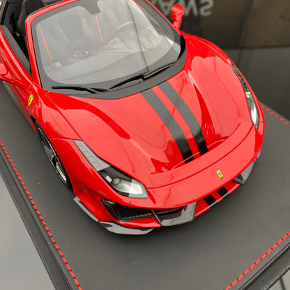 BBR 1/18 Ferrari 488 pista Spider convertible limited edition car model