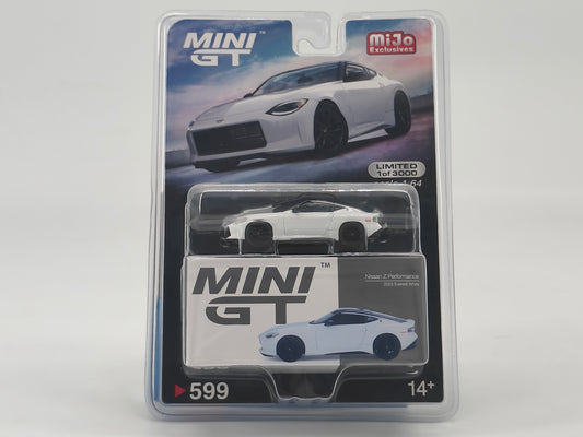 MINIGT 1/64 Nissan Z Performance 2023 US version white alloy car model MGT00599-MJ