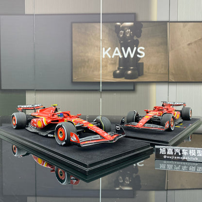 looksmart 1/18 Ferrari SF-24 2024 Saudi Grand Prix F1 third place No. 16 Leclerc