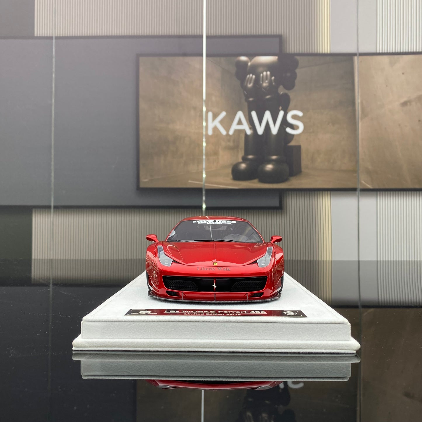 Ferrari 458 GT 1.0 Burgundy Edición Limitada Modelo BBA 1/18